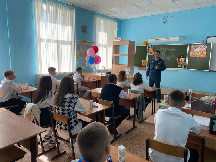 Открытый урок по теме «Действия учащихся при возникновении пожара».